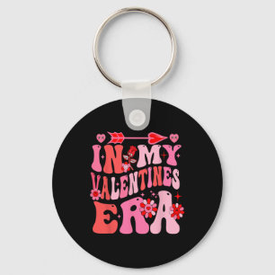 In My Valentine Era Valentine Day Womens Girls 1  Key Ring
