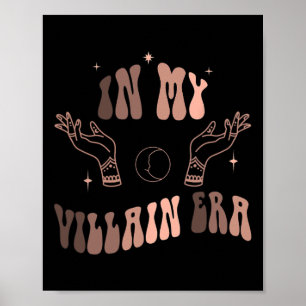 In My Villain Era Retro Black History Month Poster