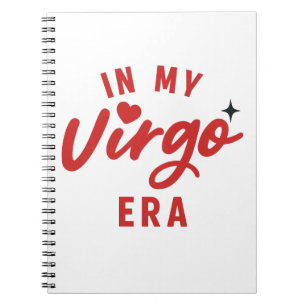 In My Virgo Era Notebook, Virgo Birthday Gift  Notebook