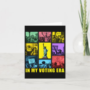 In My Voting Era Harris Wheimer 2024 Presidential Card