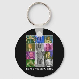 In My Voting Era Harris Wheimer Presidential Elect Key Ring