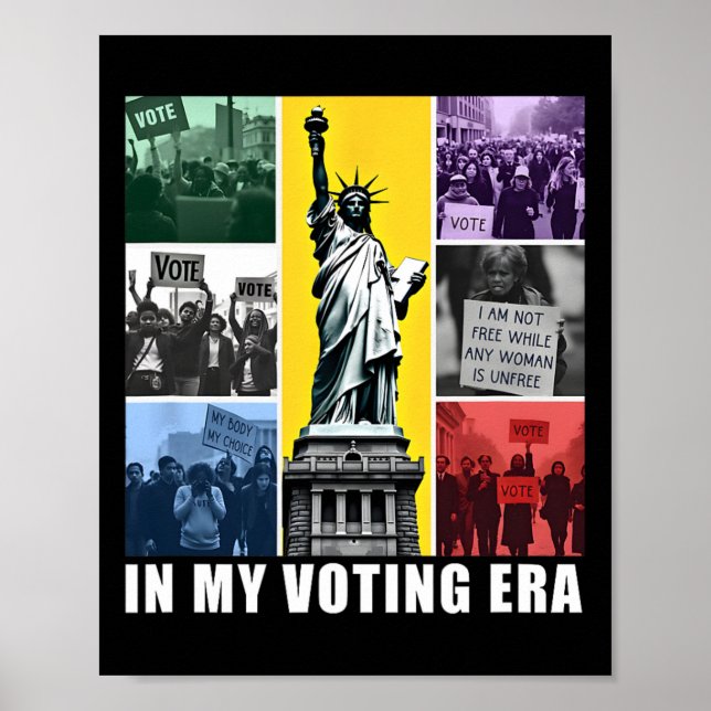 In My Voting Era Harris Wheimer Presidential Elect Poster (Front)