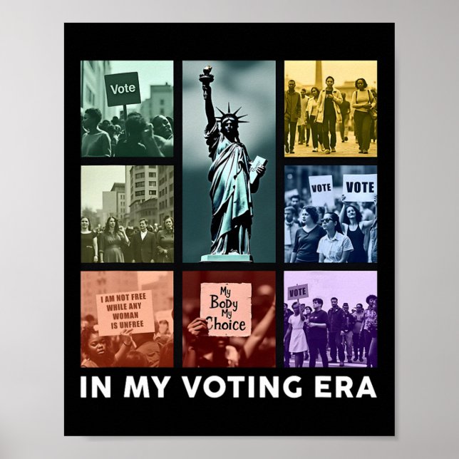 In My Voting Era Harris Wheimer Presidential Elect Poster (Front)