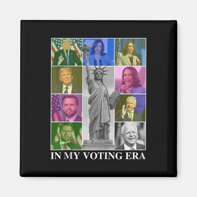 In My Voting Era  Magnet (Front)