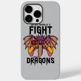 In My World I Fight Dragons Case-Mate iPhone 14 Pro Max Case