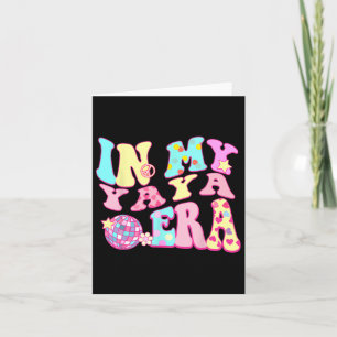 In My Yaya Era Sarcastic Groovy Retro Disco Mother Card