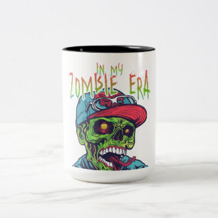 In My Zombie Mug   Funny Horror Halloween Coffee
