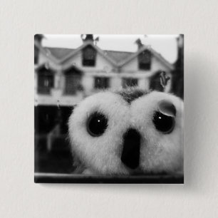 In Need Of Shelter 15 Cm Square Badge