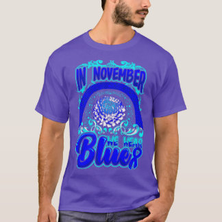 IN NOVEMBER WE WEAR BLEU T-Shirt