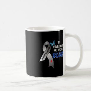 In November We Wear Blue Diabetes Awareness Ribbon Coffee Mug