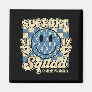 In November We Wear Blue Diabetes Awareness Suprt  Magnet