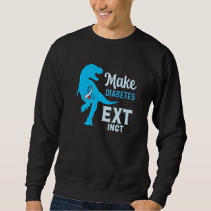In November We Wear Blue Diabetic T1d T2d Diabetes Sweatshirt