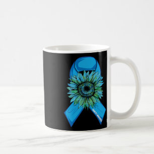 In November We Wear Blue Sunflower Diabetes Awaren Coffee Mug
