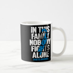 In November We Wear Blue T1d T2d Diabetic Diabetes Coffee Mug