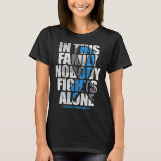 In November We Wear Blue T1d T2d Diabetic Diabetes T-Shirt