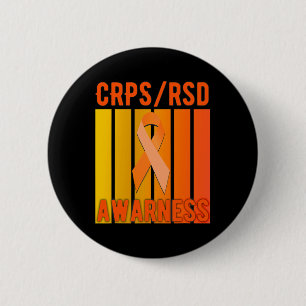 In November We Wear Orange Rsdcrps Awareness Crps 6 Cm Round Badge