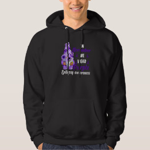 In November We Wear Purple Gnome Epilepsy Awarenes Hoodie