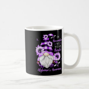 In November We Wear Purple Gnomes Heimerheimer Awa Coffee Mug