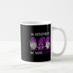 In November We Wear Purple - Heimerheimer Awarenes Coffee Mug