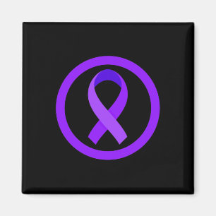 In November We Wear Purple Pancreatic Cancer Aware Magnet