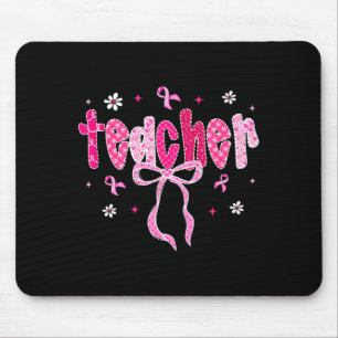 In October We Wear Nk Breast Cancer Awareness Teac Mouse Pad