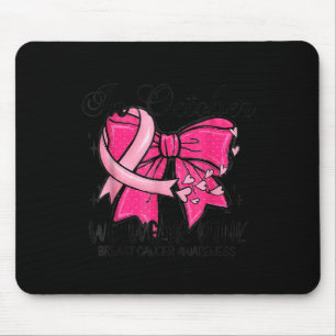 In October We Wear Nk Coquette Breast Cancer Aware Mouse Pad