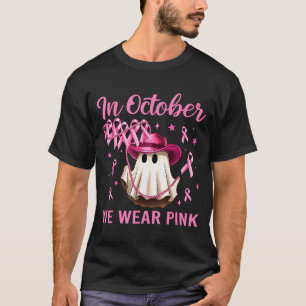 In October We Wear Nk Men Women Breast Cancer Awar T-Shirt