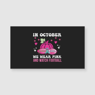 in october we wear pink breast cancer awareness