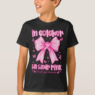 In October We Wear Pink Breast Cancer Awareness Co T-Shirt