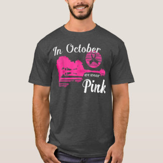 In October We Wear Pink Breast Cancer Awareness Co T-Shirt