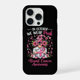 in October We Wear Pink Breast Cancer Awareness iPhone 15 Pro Case