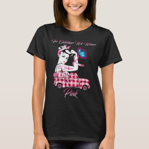 In october we wear Pink Breast Cancer Awareness T-Shirt