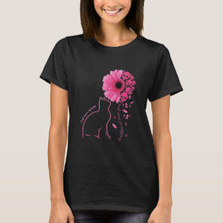 In October We Wear Pink Cat Breast Cancer T-Shirt