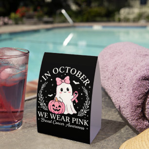 In October We Wear Pink Ghost Halloween