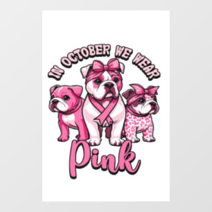 In October We Wear Pink � Halloween Cute Dogs Brea
