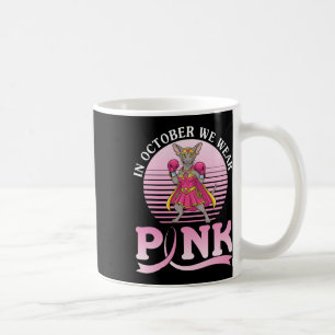 In October We Wear Pink Oriental Shorthair Warrior Coffee Mug