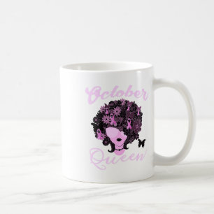 In October We Wear Pink Woman Breast Cancer Awaren Coffee Mug