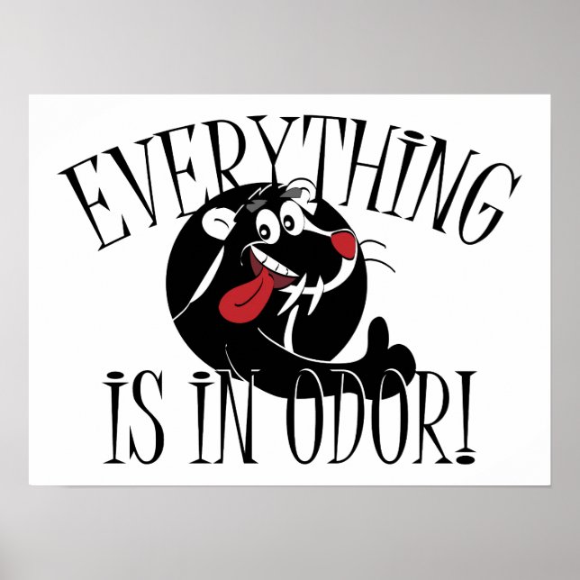 In Odour Skunk Poster (Front)