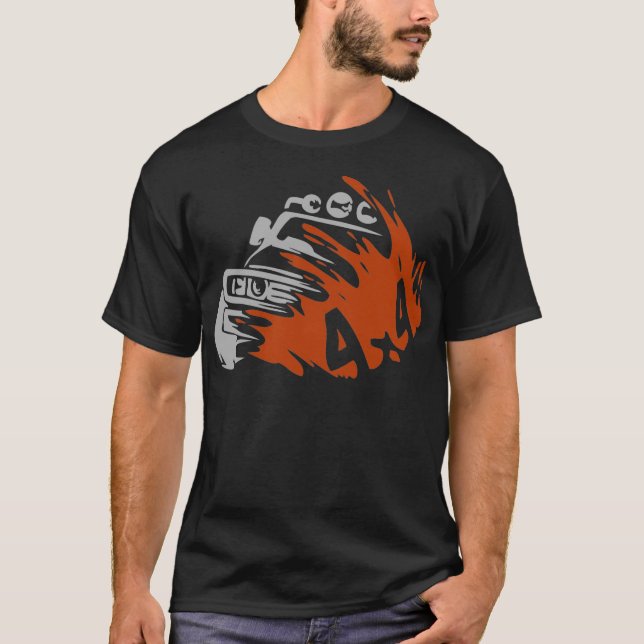 IN Off ROAD 4X4 T-Shirt (Front)