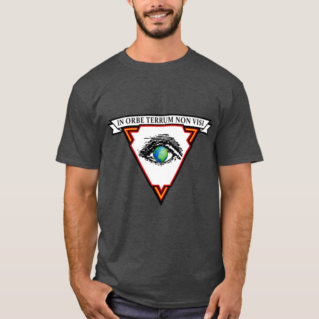 "IN ORBE TERRUM NON VISI" T-Shirt (Front)