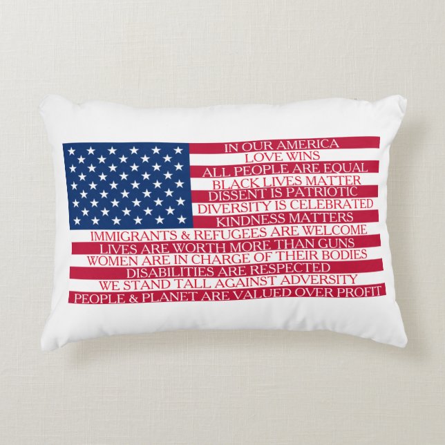 In our America pillow (Front)