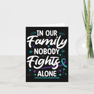 In Our Family Nobody National Suicide Prevention W Card