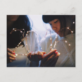 In our hand 2016 NYC Lighting Portrait Photo Postcard