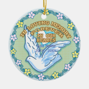 In Our Hearts Memorial  ornaments