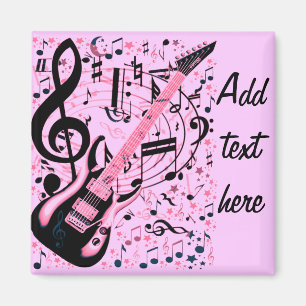 In Pink,Rock & Roll_ Magnet
