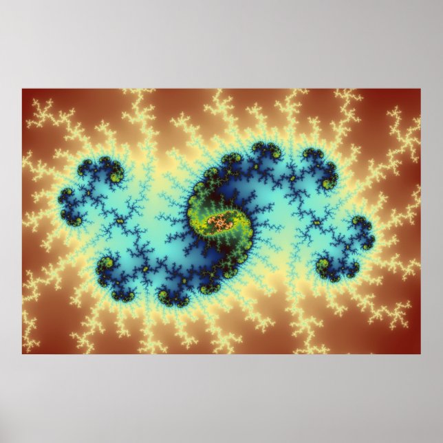 In Playcast - Fractal Art Poster (Front)