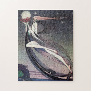 In Powder and Crinoline By Kay Nielsen Jigsaw Puzzle