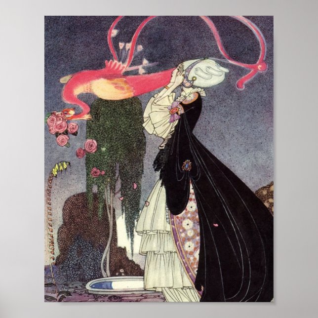 In Powder and Crinoline Kay Nielsen Poster (Front)