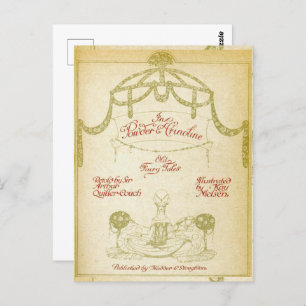 In Powder and Crinoline, Kay Nielsen’s title page Postcard