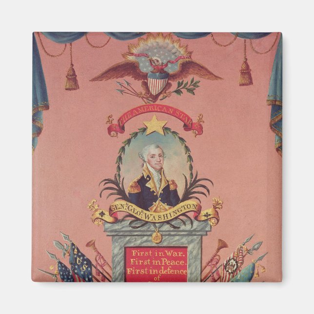 In Praise of George Washington Magnet (Front)